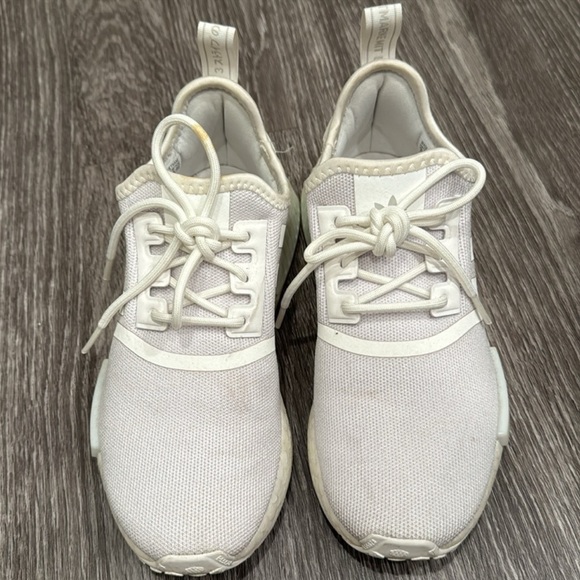adidas Originals White NMD R1 Sneaker (Unisex Child Size 5) - Picture 2 of 4